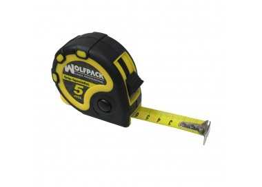 Flexometro 5 Metros Con Freno Wolfpack Grip Special