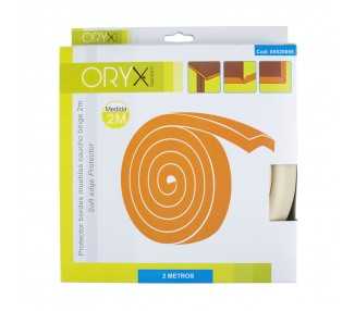 Protector Bordes Muebles Adhesivo Caucho 2 Metros