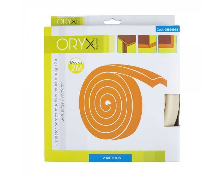 Protector Bordes Muebles Adhesivo Caucho 2 Metros