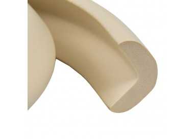Protector Bordes Muebles Adhesivo Caucho 2 Metros