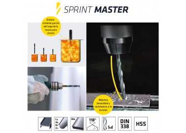Broca Alpen Hss Sprint Master Ø 2,00 mm. (Blister 3 piezas)