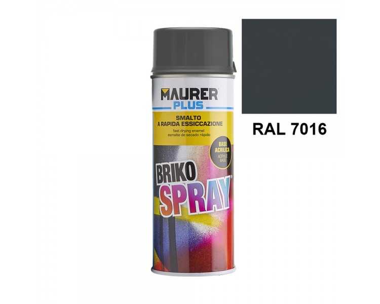 Spray Pintura Gris Antracita 400 ml.