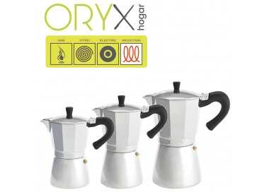 Cafetera Inducción Aluminio  12 Tazas (600 Ml.)