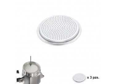 Filtro Cafetera Aluminio Classic / Inducción 9 Tazas (3 Unidades)