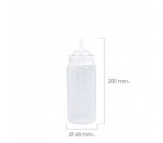 Botella Biberon Cocina Plástico 500 Ml.