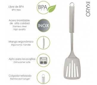 Rasera Cocina Acero Inoxidable 7,5 x 35,5 (Alt.) cm.