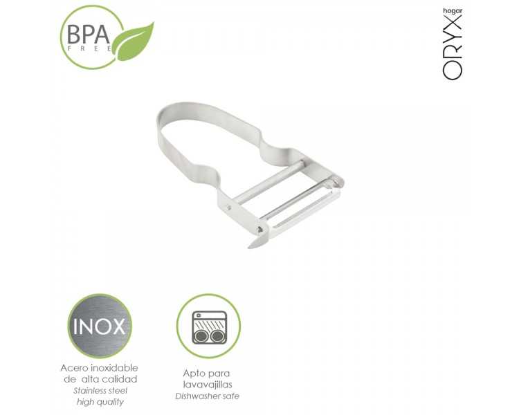 Pelapatatas Acero Inox 5 x 10,6 (Alt.) cm.