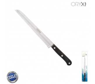 Cuchillo Grenoble Panero Hoja Acero Inoxidable 20 cm. Negro