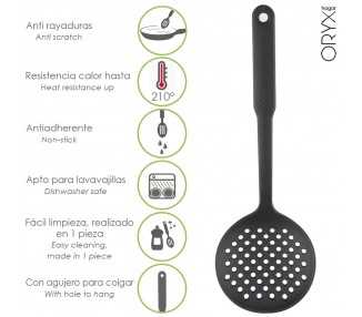 Espumadera Cocina Nylon Basic 33,5 x 11 cm.