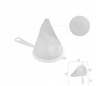 Colador Tela Franela Armazón de Plastico Ø 10 cm.