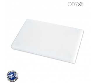 Tabla Cortar Polietileno 35x25x1,5 cm.  Color  Blanco