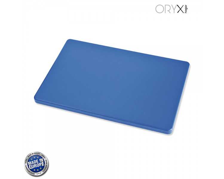 Tabla Cortar Polietileno 35x25x1,5 cm.  Color Azul