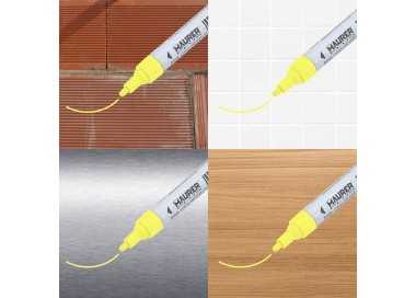 Rotulador Marcador Obra Profesional Pintura Permanente Amarillo