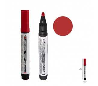 Rotulador Permanente Profesional Rojo