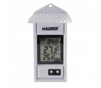 Termometro Digital Interiores / Exteriores Con Indicador De Temperatura Maxima y Minima