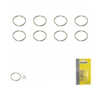 Anilla Llavero Ø 20 mm (Blister 8 piezas)