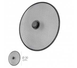 Tapa Anti Salpicaduras Sarten Acero Ø 30 cm. Negro.