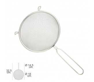 Colador Acero Inoxidable Basic Ø 18 x 32,5 (Alt.) cm.
