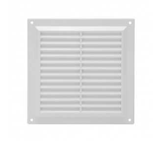 Rejilla Plastico Sobreponer Con Malla Posterior 17x17 cm.