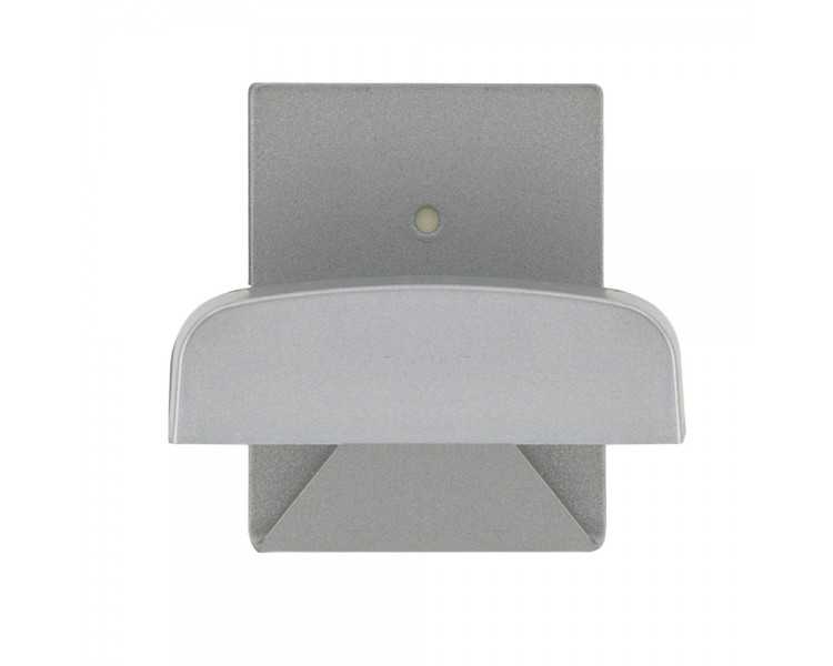 Colgador Percha Adhesivo Acero Inoxidable Color Gris