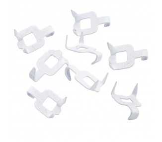 Cuelga Cuadros Metalico Gancho Blister 8 Piezas