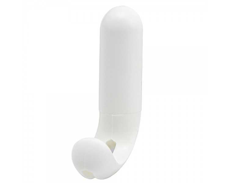 Colgador Adhesivo / Atornillable Blanco