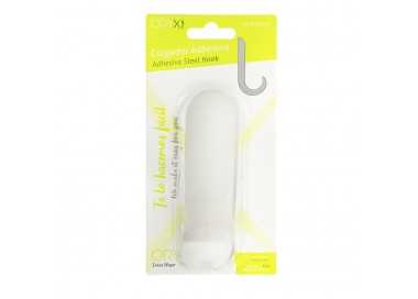 Colgador Adhesivo / Atornillable Blanco