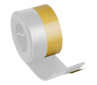 Burlete Umbral Autoadhesivo PVC Flexible Blanco
