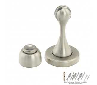 Tope Puerta Retenedor Magnetico Extrafuerte Acero Inoxidable Para Pared y Suelo