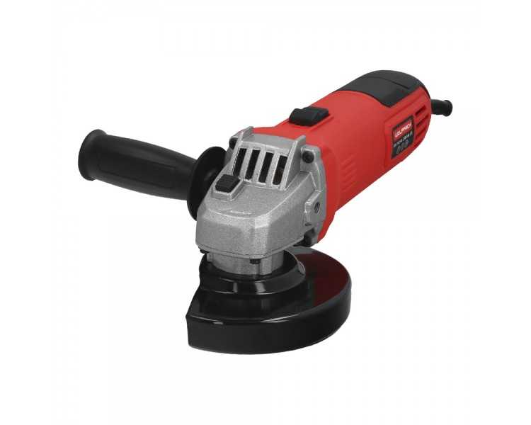 Amoladora Angular 500 Watt. Disco Ø 115 mm. 11.000 R.P.M. Mango 2 Posiciones Eje M14 Protector Disco Ajustable