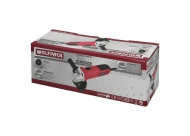 Amoladora Angular 500 Watt. Disco Ø 115 mm. 11.000 R.P.M. Mango 2 Posiciones Eje M14 Protector Disco Ajustable