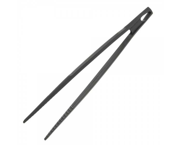 Pinzas De Cocina, Color Negro, Fabricadas en Nylon, 30cm.