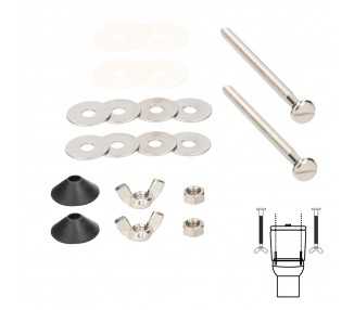 Kit Fiajcion Sanitario Cisterna / Inodo 6x90 (2 Piezas)
