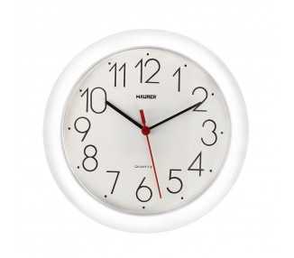 Reloj De Pared Ø 25 cm. Color Blanco