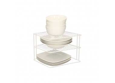 Estante Forma De Esquina Para Cocina, 90 Grados, 3 niveles
