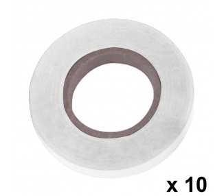 Cinta Para Atadora 11 x 0,15 mm. x 26 metros Blanco (Pack 10 Rollos)