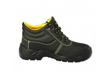 Botas Seguridad S3 Piel Negra Wolfpack  Nº 42 Vestuario Laboral,calzado Seguridad, Botas Trabajo. (Par)