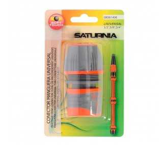 Conector Manguera Plastico Universal  1/2" 5/8" 3/4"