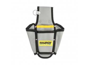 Funda Bolsa Porta Herramientas Para Cinturon Con 4 Bolsillos. Portaherramientas Electricista Multibolsillos Poliester