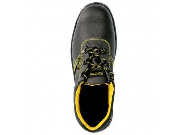 Zapatos Seguridad S3 Piel Negra Wolfpack  Nº 39 Vestuario Laboral,calzado Seguridad, Botas Trabajo. (Par)