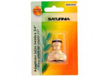 Adaptador Manguera Laton  3/4 hembra