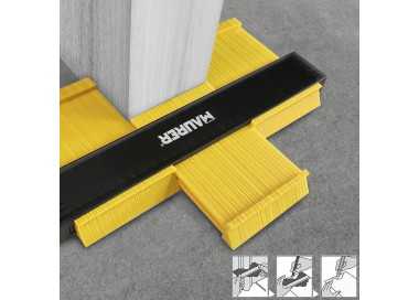 Medidor De Contornos 100x125 mm. Con Bloqueo. Medidor De Perfiles, Medidor Formas, Duplicador Perfiles, Preciso,Dureza Ajustable