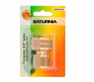 Conector Manguera Laton  3/4" Hembra, Adaptador Grifo, Conector Grifo A Conector Rapido