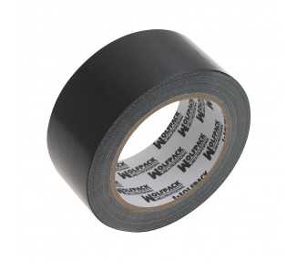 Cinta Americana "Muscle" Color Negro 48 mm. x 10 mertos. Super Resistente, Sellar, Reparar, Unir, Fijar, Sujetar, Empaquetar.