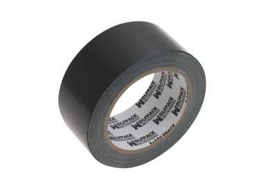 Cinta Americana "Muscle" Color Negro 48 mm. x 10 mertos. Super Resistente, Sellar, Reparar, Unir, Fijar, Sujetar, Empaquetar.