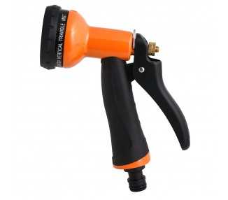 Pistola Riego Jardin Manguera Metal Soft-Touch 10 Posiciones