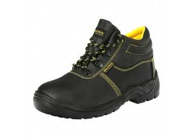 Botas Seguridad S3 Piel Negra Wolfpack  Nº 36 Vestuario Laboral,calzado Seguridad, Botas Trabajo. (Par)