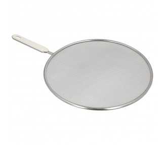 Tapa Anti Salpicaduras Ø 28 cm. Malla Acero Inoxidable. Con mango, Pantalla Antisalpicaduras,Tapa Sarten,Tapa ollas,Tapa aceite