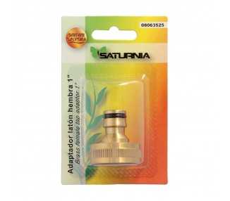 Adaptador Manguera Laton 1" hembra