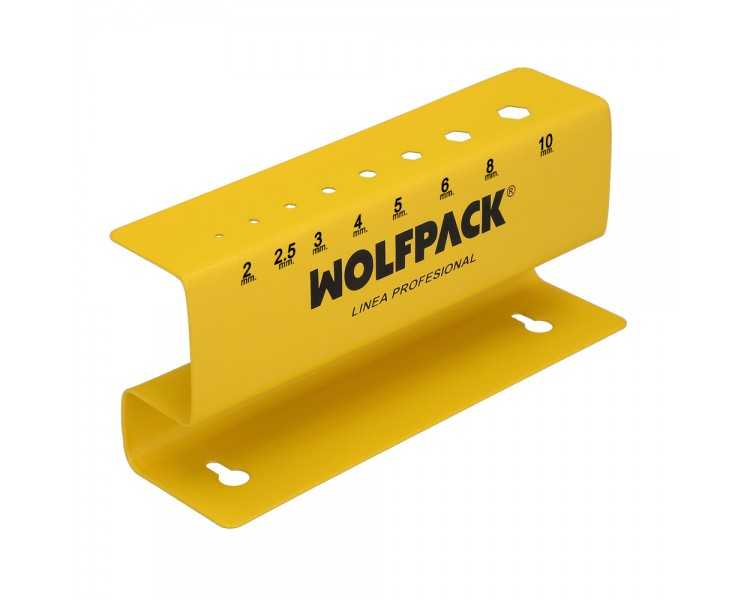 Soporte Para Llaves Allen Mango T Con Capacidad Para 8 Llaves, Organizador Llaves Allen